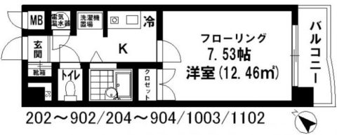 フリースペース57202号室-間取り