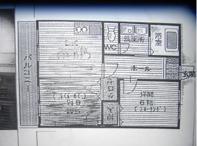 アーバンハイツ302号室-間取り