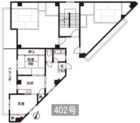 薬院ビル - 所在階 の間取り図