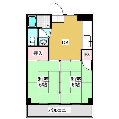 ドリームI203号室-間取り