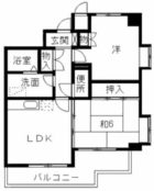 メープル南福岡 - 所在階 の間取り図