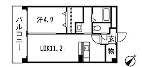 サンヒルズ麦野106号室-間取り