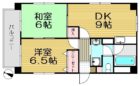 八重コ-ポ - 所在階***階の間取り図 3530