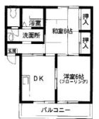 かやしまビル - 所在階 の間取り図