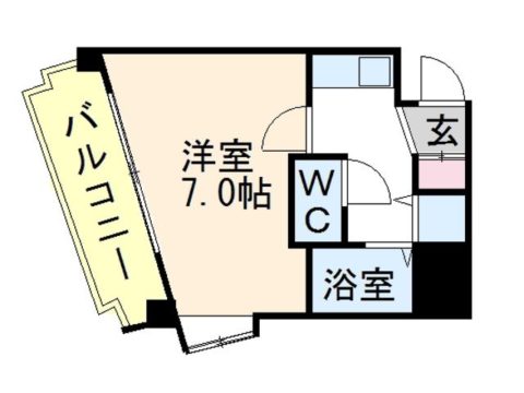 西田ビル10301号室-間取り