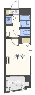 ライオンズマンション県庁東403号室-間取り