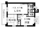 コージーコートHAKATA - 所在階 の間取り図