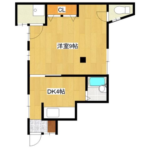 クラシック東吉塚6号室-間取り