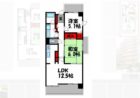 薬院中央パークマンション - 所在階 の間取り図