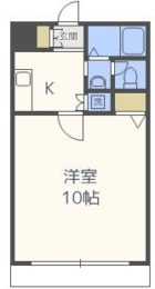 ソレイユ博多駅南 - 所在階***階の間取り図 347