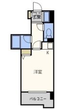 ライオンズマンション六本松第3 - 所在階 の間取り図