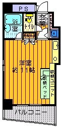 ジャパン・パル - 所在階 の間取り図