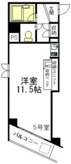 ジャパンハイツプリマベーラ六本松 - 所在階 の間取り図