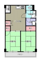 タゴモリビル - 所在階***階の間取り図 3624