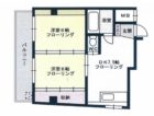 フェリス薬院 - 所在階 の間取り図