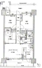 アプローズ南福岡駅 - 所在階 の間取り図