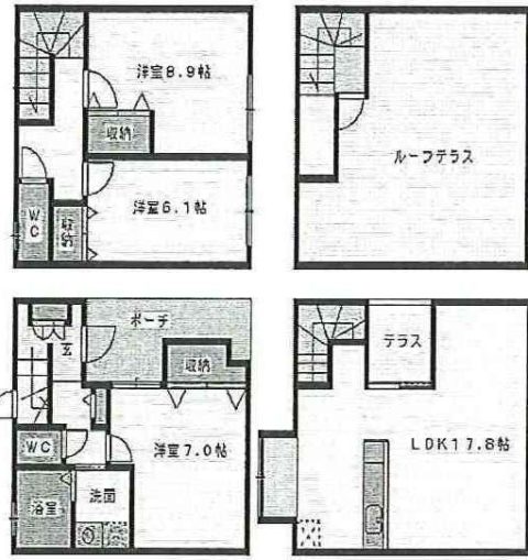 アルデ板付112号室-間取り