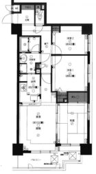 藤和シティコープ平尾駅前 - 所在階 の間取り図