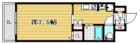 エクセラ六本松 - 所在階 の間取り図