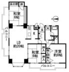 KM原田ビル - 所在階8階の間取り図 3683