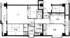 ヘリテージ大濠 - 所在階***階の間取り図 3703