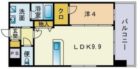 ＡＳレジデンス博多駅南 - 所在階 の間取り図