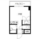 ノアーズアーク中洲 - 所在階 の間取り図