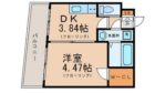 サヴォイザ・フォースフォー - 所在階***階の間取り図 3792