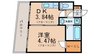 サヴォイザ・フォースフォー203号室-間取り