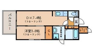 サヴォイ　テンジンスクワイヤー919号室-間取り