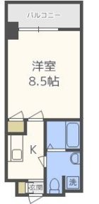 ＡＳレジデンス呉服町 - 所在階 の間取り図