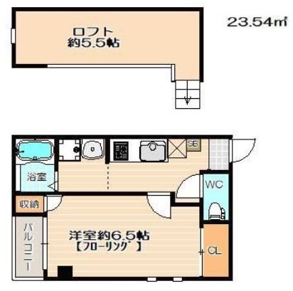 イル・グラッツィア東公園II305号室-間取り