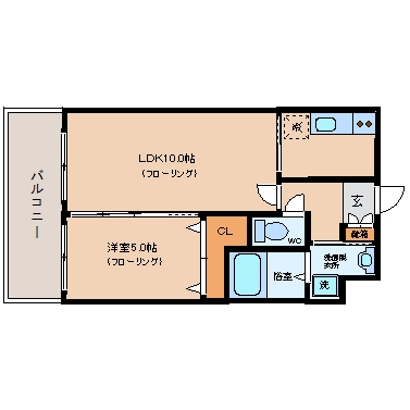 アイセレブ博多南402号室-間取り