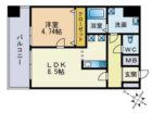 アヴェニール山荘通り - 所在階***階の間取り図 3956