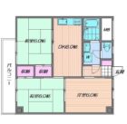 皐月マンション奈良屋 - 所在階 の間取り図