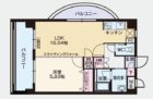 グランシャリオ住吉 - 所在階 の間取り図