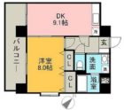 高口箔屋ビル - 所在階 の間取り図