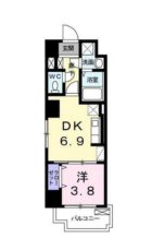 ソーレ・コモンド - 所在階 の間取り図