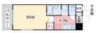 ウィングポート - 所在階 の間取り図