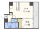 ヴォーヌンク薬院駅前 - 所在階***階の間取り図 4073