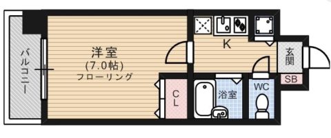 ダイナコートエスタディオ山王公園1003号室-間取り