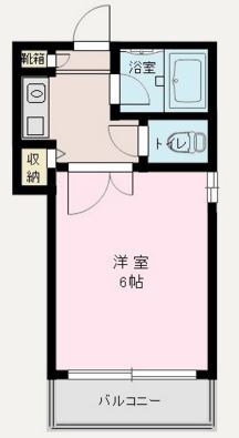 プロスペリテ高砂303号室-間取り