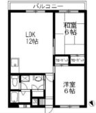 讃井ハイム - 所在階***階の間取り図 4172