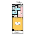 アンプルールフェール福岡 - 所在階 の間取り図