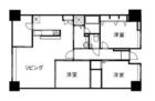コアマンション桜坂プレジオ弐番館 - 所在階 の間取り図