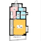 コスモス御笠川 - 所在階***階の間取り図 4219