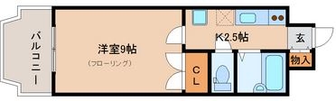 ロイヤル博多駅東601号室-間取り