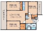 エスティメゾン博多東 - 所在階 の間取り図