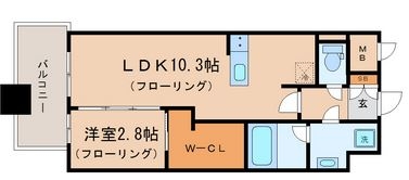 ブラン・スタイル博多702号室-間取り