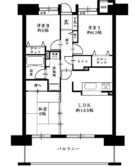 アンピール東大橋 - 所在階 の間取り図